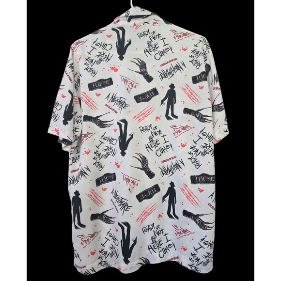 Freddie Krueger Halloween Horror Movie Nightmare On Elm Street Shirt Size Small - Picture 3 of 7